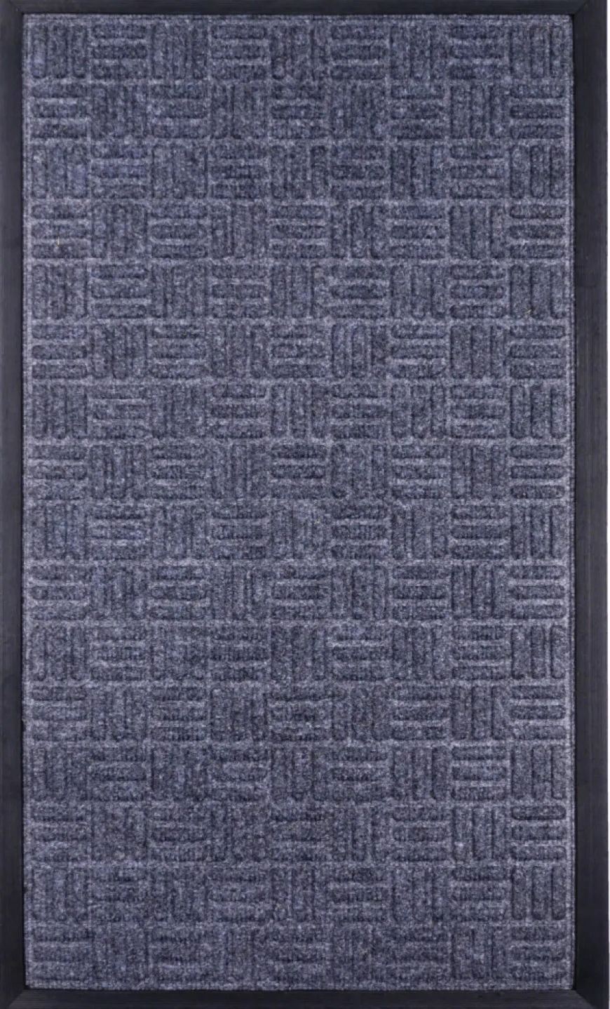 Smudsmåtte grå kunststof 45 x 75 cm