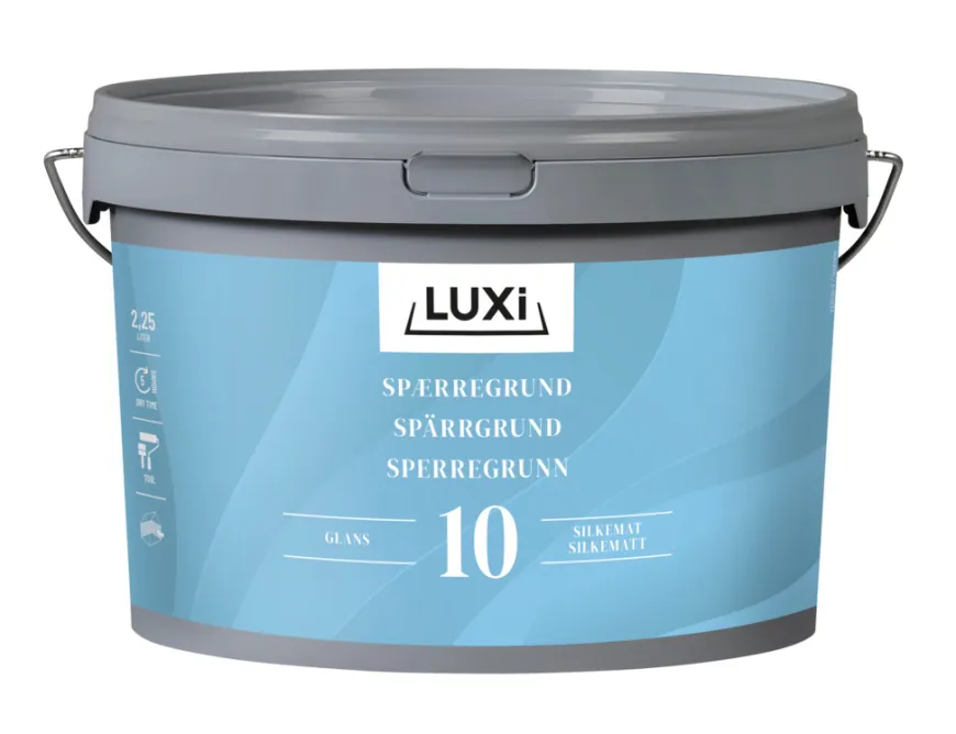 Spærregrunder 2,25 liter hvid - LUXI®