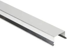 Sternkapsel lige alu 25 x 25 mm x 100 cm