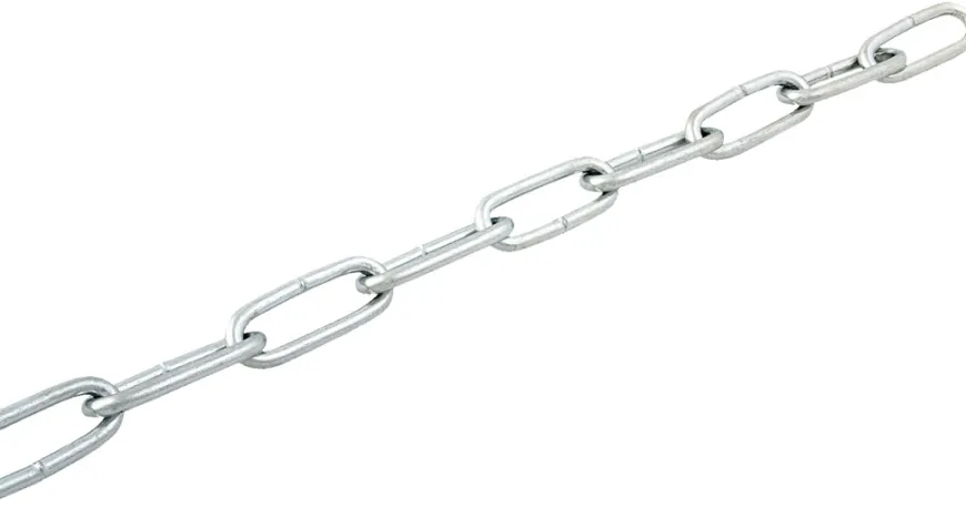 Svejst langleddet kæde 3 mm x 2 meter