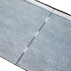 Tagfod shingel sort 100 x 25 cm