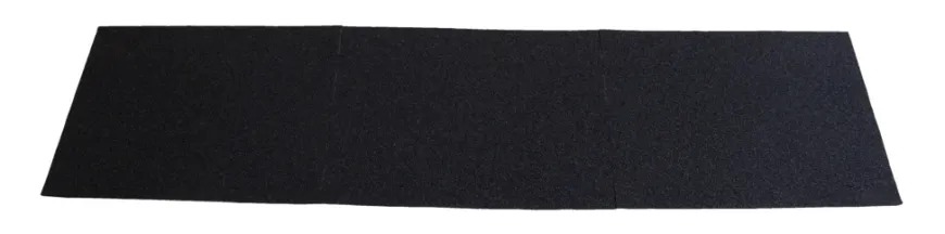 Tagfod shingel sort 100 x 25 cm