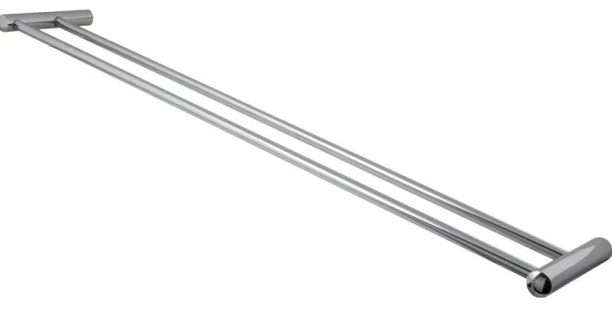 TARGET® håndklædestang dobbelt 60 cm krom