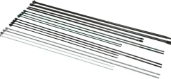 Tentorpæl sort Ø8 mm x 110 cm