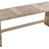 Trallebænk Savannah rustik 110 x 32,5 cm - Sunlife®