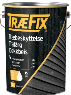 TræFix® træbeskyttelse heldækkende svenskrød 5 l