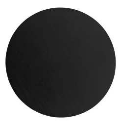 Træknop Ø135 mm sort