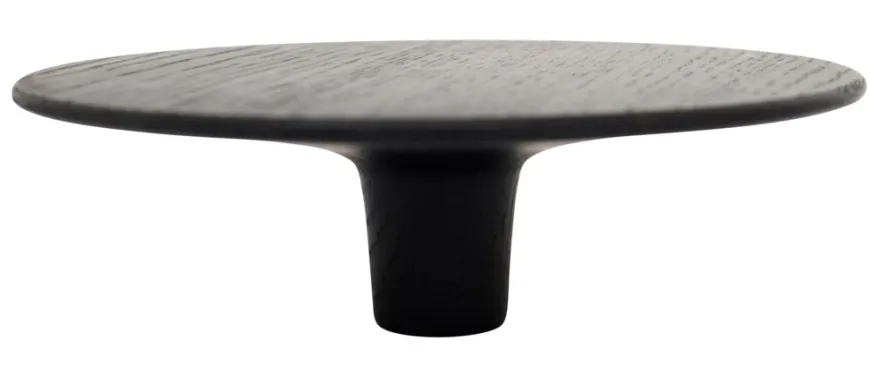Træknop Ø155 mm sort