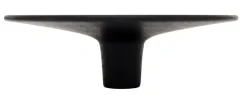 Træknop Ø155 mm sort