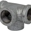 T-stykke galvaniseret hjørne 1/2"