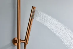 Udebruser kobberfinish kold/varm Ø20 cm