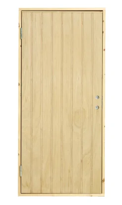 Udhusdør venstrehængt 94,8 x 205 cm