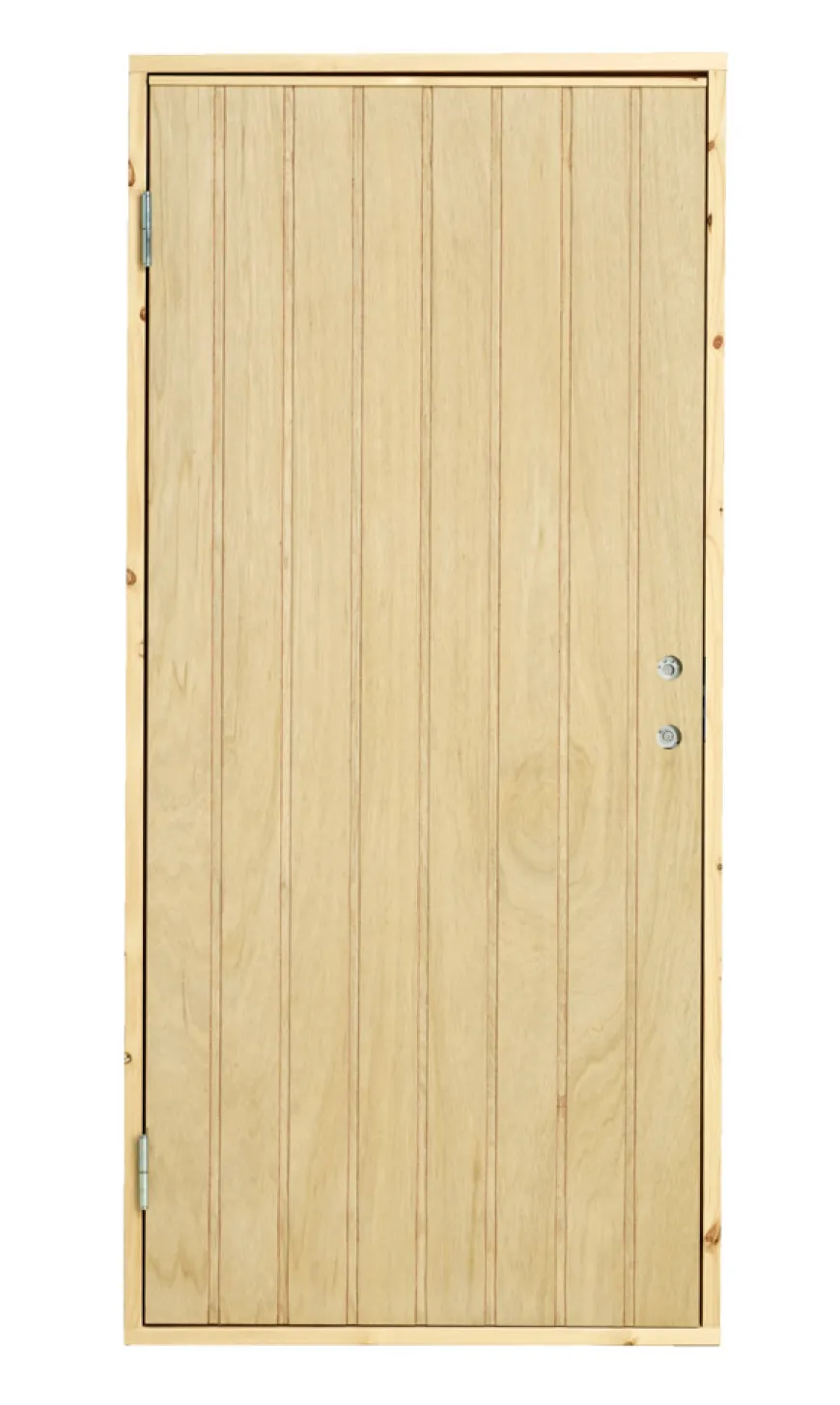 Udhusdør venstrehængt 94,8 x 205 cm