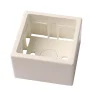Underlag t/afbryder hvid 1-modul - Elworks