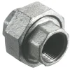 Union galvaniseret 1/2" - muffe/muffe