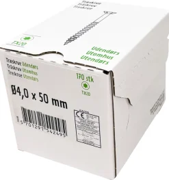Universalskrue Basic 4,0 x 50 mm 170 stk.
