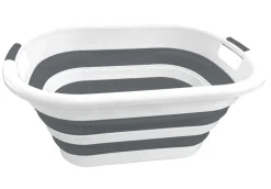 Vasketøjskurv foldbar 40 liter - Sunlife®