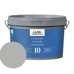 Vægmaling 10 lys grå 2,25 liter - LUXI®