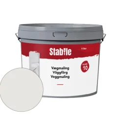 Vægmaling 10 modehvid 9 liter - Stabile®