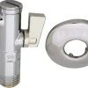 Vinkelventil med filter 1/2" x 1/2"